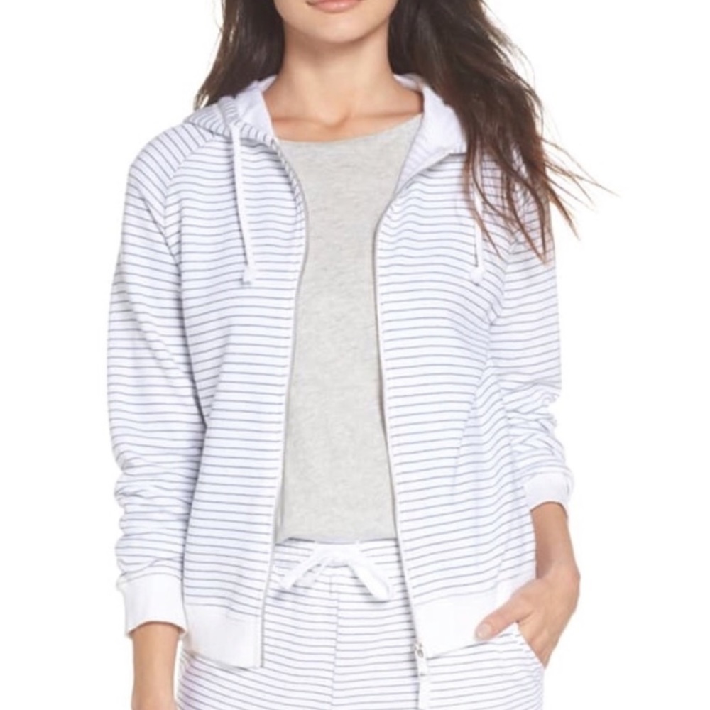 Topshop Cotton Cropped Hoodie